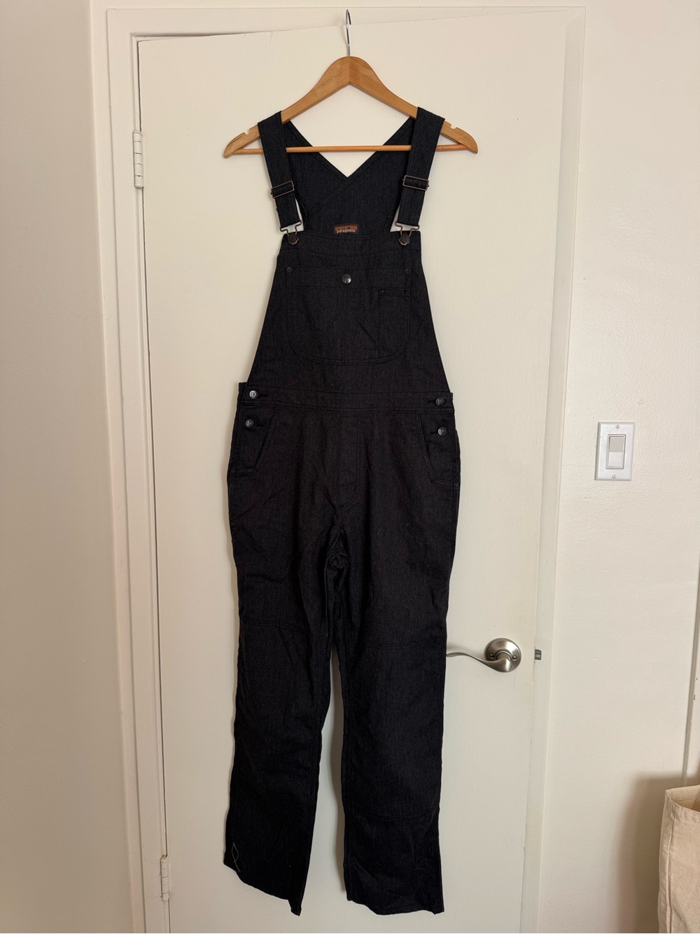 Patagonia Women's Denim Overalls with Adjustable Straps